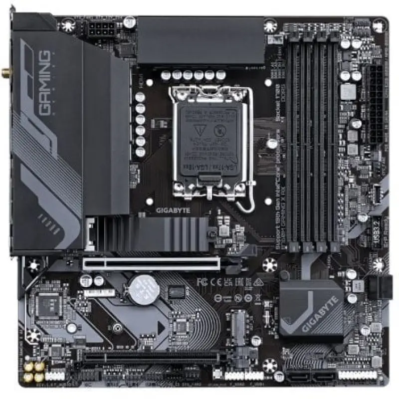 Placa Base Gigabyte B760M GAMING X AX Socket 1700/ Micro ATX Placa Base Gigabyte B760M GAMING X AX Socket 1700/ Micro ATX