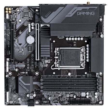 Placa Base Gigabyte B760M GAMING X AX Socket 1700/ Micro ATX Placa Base Gigabyte B760M GAMING X AX Socket 1700/ Micro ATX