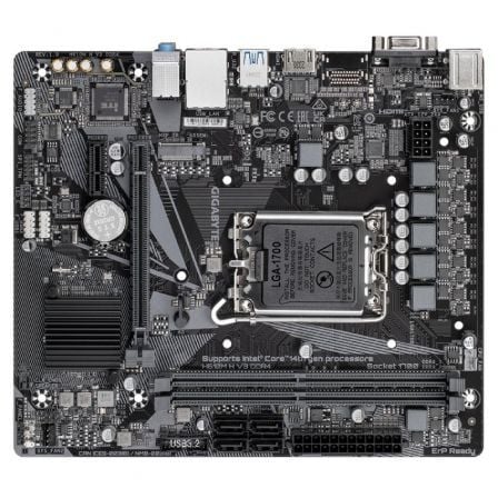 Placa Base Gigabyte H610M H V3 DDR4 Socket 1700/ Micro ATX Placa Base Gigabyte H610M H V3 DDR4 Socket 1700/ Micro ATX