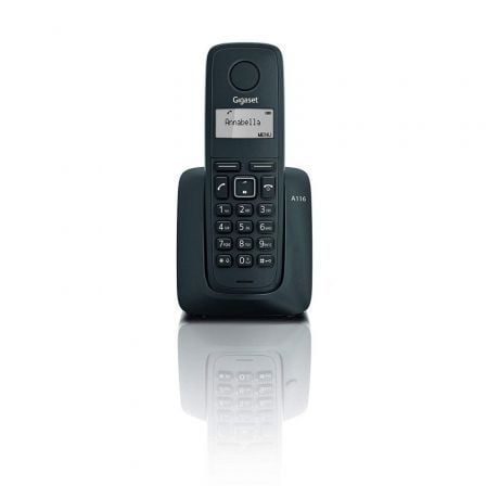 Teléfono Inalámbrico Gigaset A116/ Negro Teléfono Inalámbrico Gigaset A116/ Negro