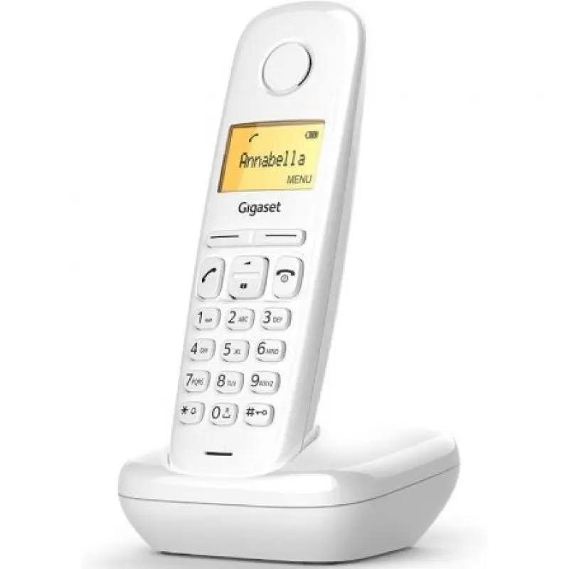 Teléfono Inalámbrico Gigaset A170/ Blanco Teléfono Inalámbrico Gigaset A170/ Blanco
