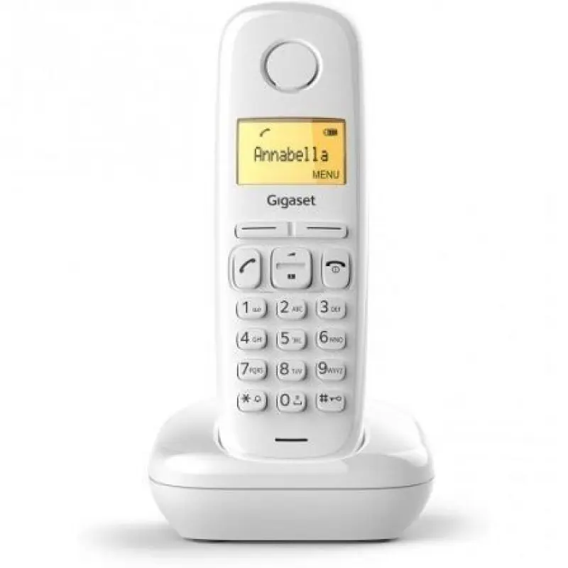 Teléfono Inalámbrico Gigaset A170/ Blanco Teléfono Inalámbrico Gigaset A170/ Blanco