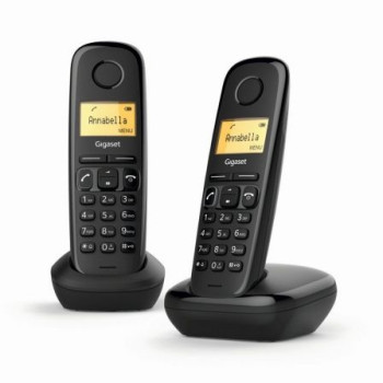 Teléfono Inalámbrico Gigaset A170/ Pack DUO/ Negro Teléfono Inalámbrico Gigaset A170/ Pack DUO/ Negro