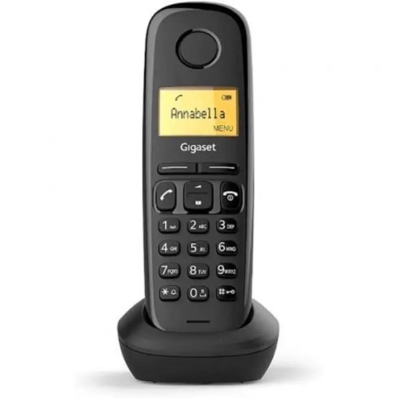 Teléfono Inalámbrico Gigaset A170/ Negro Teléfono Inalámbrico Gigaset A170/ Negro