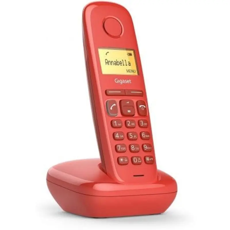 Teléfono Inalámbrico Gigaset A170/ Rojo Teléfono Inalámbrico Gigaset A170/ Rojo