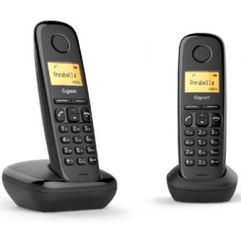 Teléfono Inalámbrico Gigaset A270/ Pack DUO/ Negro Teléfono Inalámbrico Gigaset A270/ Pack DUO/ Negro
