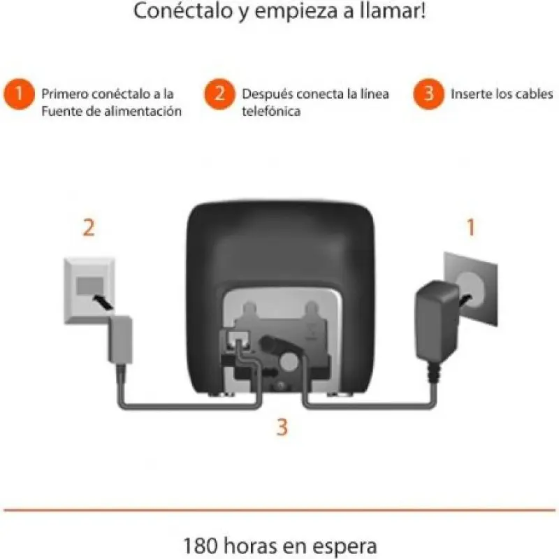Teléfono Inalámbrico Gigaset CL390/ Gris Teléfono Inalámbrico Gigaset CL390/ Gris