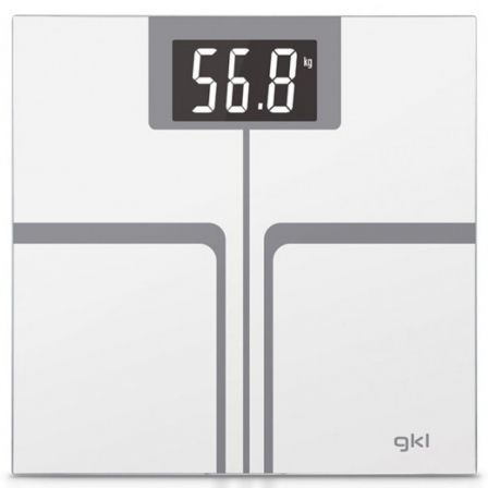 Báscula de Baño GKL Fitmax White/ Hasta 200kg Báscula de Baño GKL Fitmax White/ Hasta 200kg