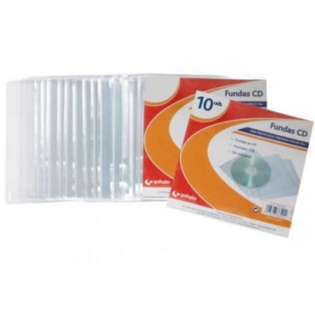 Funda CD Grafoplás 13650000/ 10 unidades Funda CD Grafoplás 13650000/ 10 unidades