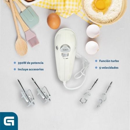 Batidora Amasadora Grunkel AM-350TURB05BOWL/ 350W Batidora Amasadora Grunkel AM-350TURB05BOWL/ 350W