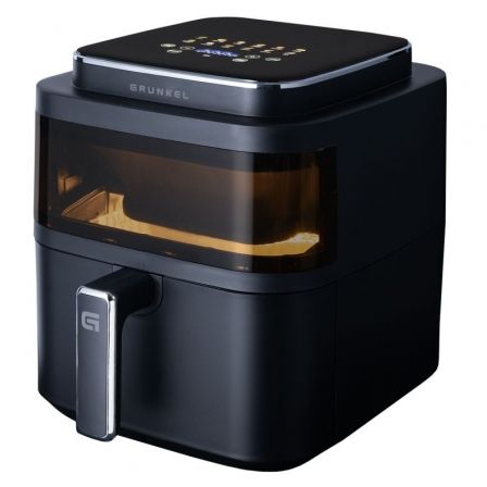 Freidora por Aire / Sin Aceite Grunkel Black Light Fryer/ 1400W/ Capacidad 6L Freidora por Aire / Sin Aceite Grunkel Black Light Fryer/ 1400W/ Capacidad 6L