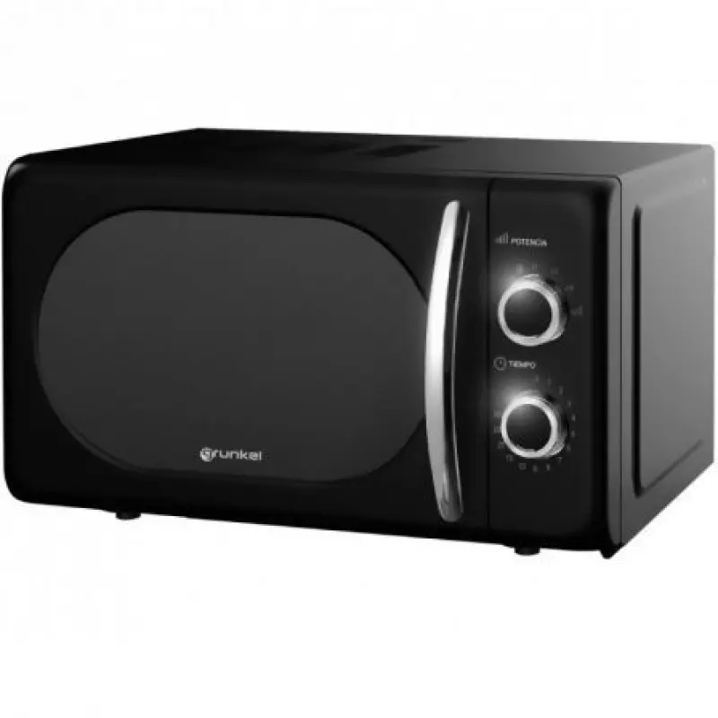 Microondas Grunkel Vintage MW-20NEGRO/ 700W/ Capacidad 20L/ Negro Microondas Grunkel Vintage MW-20NEGRO/ 700W/ Capacidad 20L/ Negro
