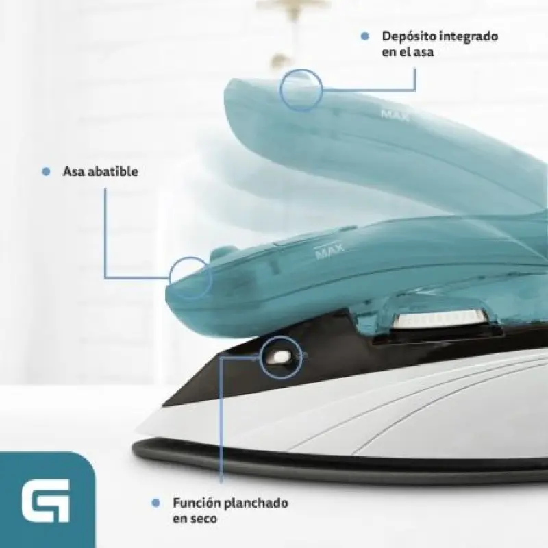 Plancha de Viaje Grunkel PLV-900/ 900W Plancha de Viaje Grunkel PLV-900/ 900W