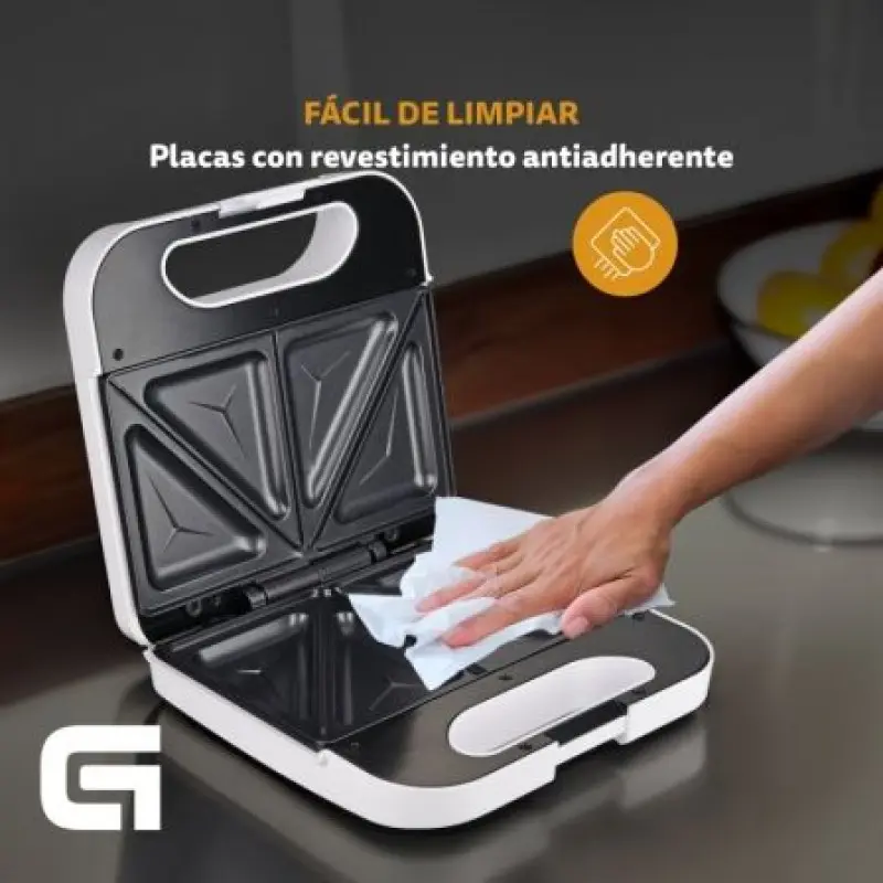 Sandwichera Grunkel SAN-CC BL/ 750W/ para 2 sandwiches Sandwichera Grunkel SAN-CC BL/ 750W/ para 2 sandwiches