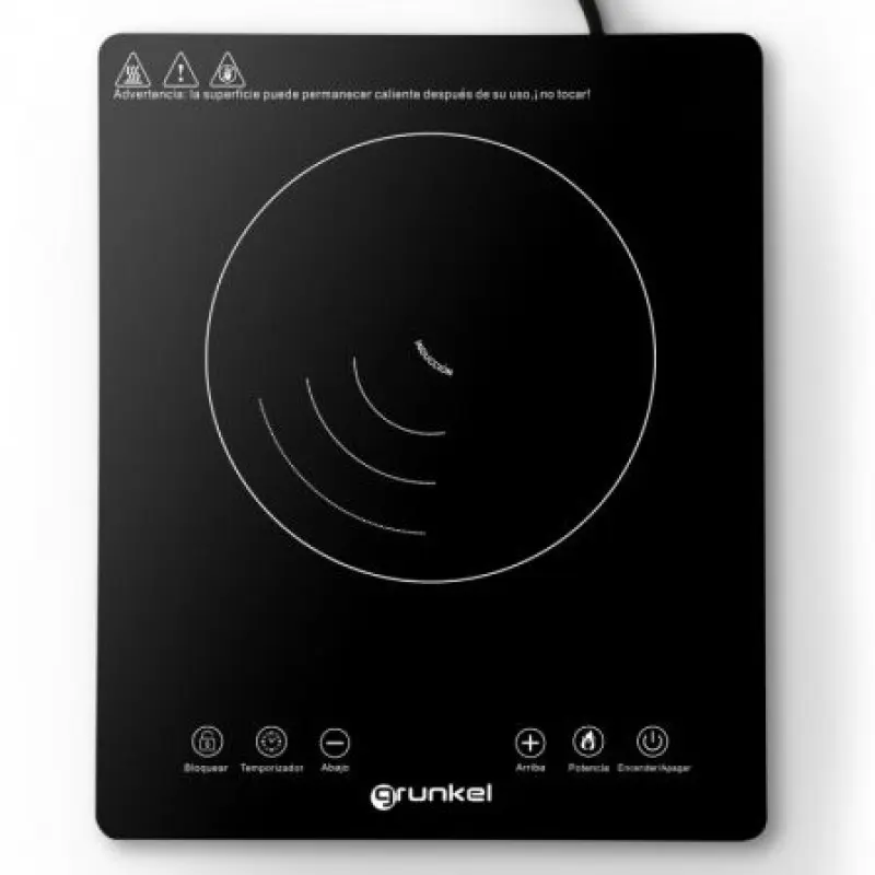Placa de Inducción Grunkel PIN-2000/ 1 placa de 180mm/ 2000W Placa de Inducción Grunkel PIN-2000/ 1 placa de 180mm/ 2000W