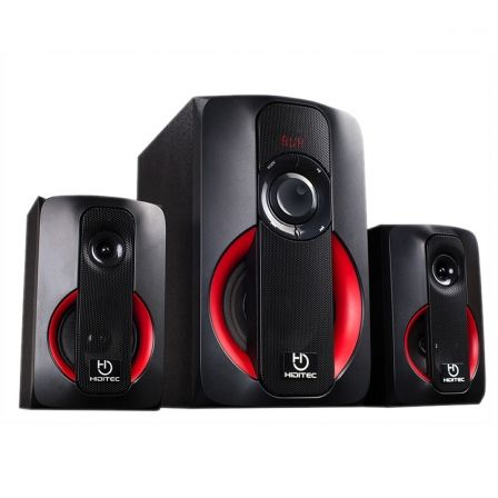 Altavoces con Bluetooth Hiditec H400/ 80W/ 2.1 Altavoces con Bluetooth Hiditec H400/ 80W/ 2.1
