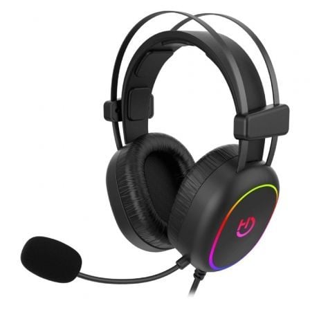 Auriculares Gaming con Micrófono Hiditec Erys ARGB/ Jack 3.5/ Negros Auriculares Gaming con Micrófono Hiditec Erys ARGB/ Jack 3.5/ Negros
