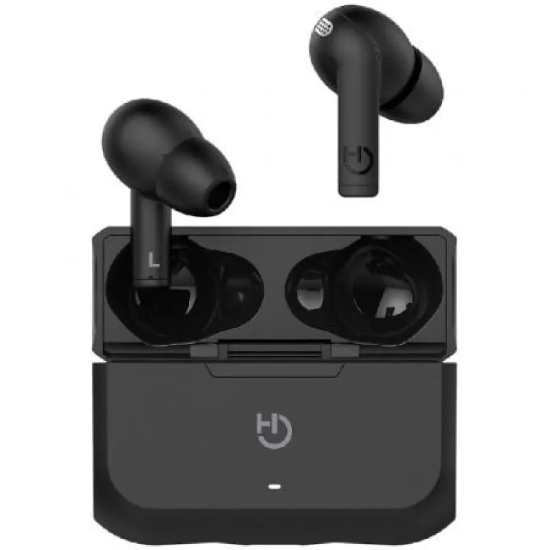 Auriculares Bluetooth Hiditec Fenix TWS con estuche de carga/ Autonomía 6h/ Negros Auriculares Bluetooth Hiditec Fenix TWS con estuche de carga/ Autonomía 6h/ Negros