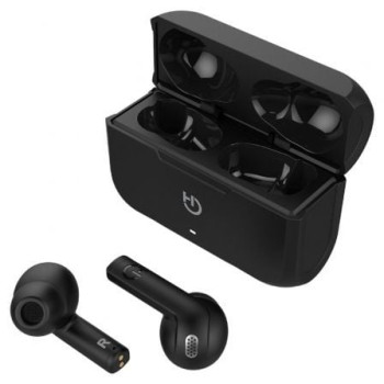 Auriculares Bluetooth Hiditec Fenix TWS con estuche de carga/ Autonomía 6h/ Negros Auriculares Bluetooth Hiditec Fenix TWS con estuche de carga/ Autonomía 6h/ Negros