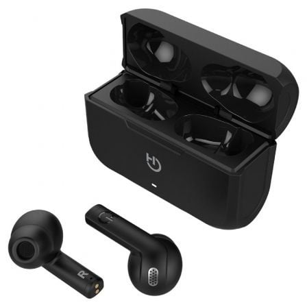 Auriculares Bluetooth Hiditec Fenix TWS con estuche de carga/ Autonomía 6h/ Negros Auriculares Bluetooth Hiditec Fenix TWS con estuche de carga/ Autonomía 6h/ Negros