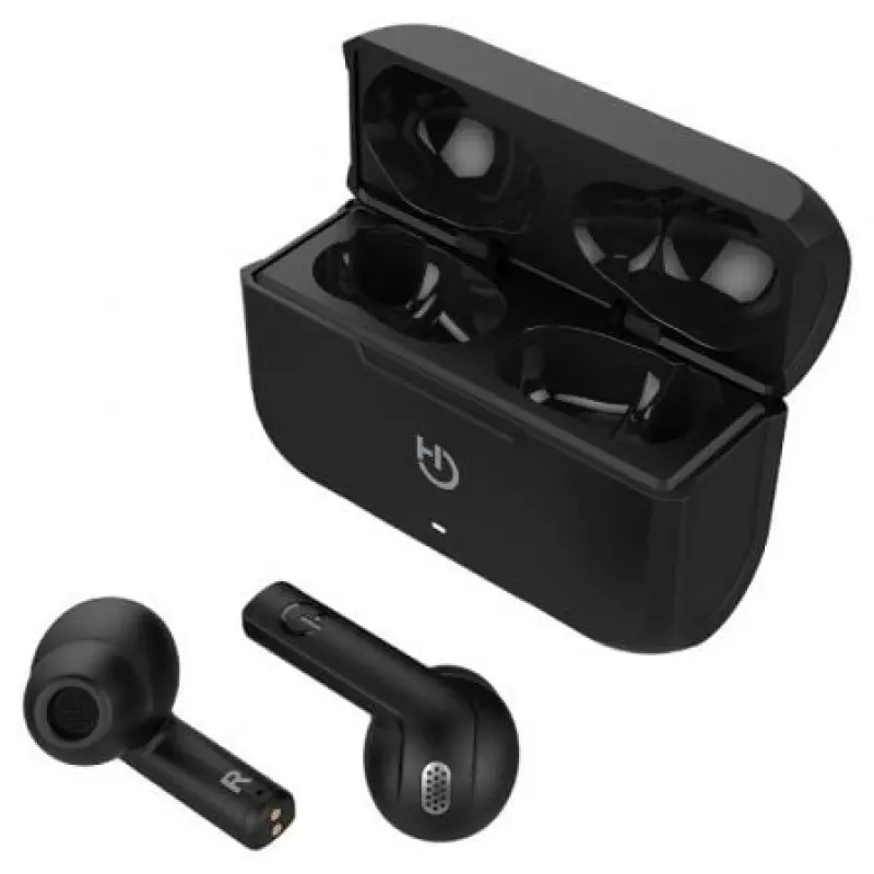 Auriculares Bluetooth Hiditec Fenix TWS con estuche de carga/ Autonomía 6h/ Negros Auriculares Bluetooth Hiditec Fenix TWS con estuche de carga/ Autonomía 6h/ Negros