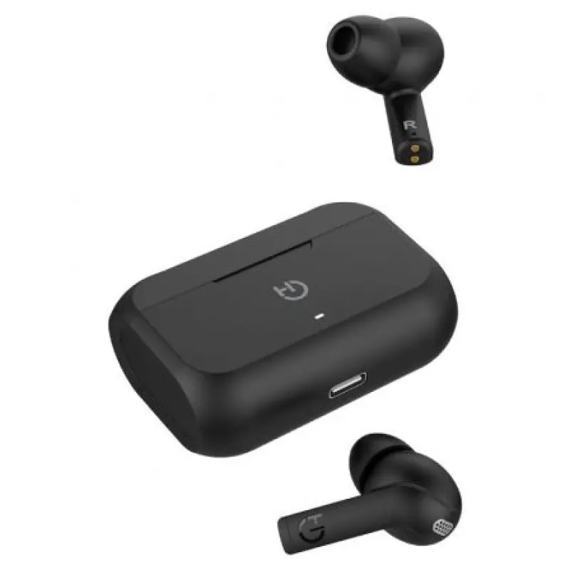 Auriculares Bluetooth Hiditec Fenix TWS con estuche de carga/ Autonomía 6h/ Negros Auriculares Bluetooth Hiditec Fenix TWS con estuche de carga/ Autonomía 6h/ Negros