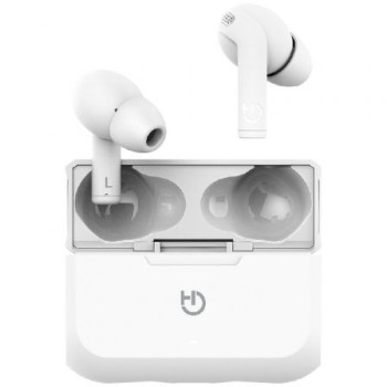 Auriculares Bluetooth Hiditec Fenix TWS con estuche de carga/ Autonomía 6h/ Blancos Auriculares Bluetooth Hiditec Fenix TWS con estuche de carga/ Autonomía 6h/ Blancos