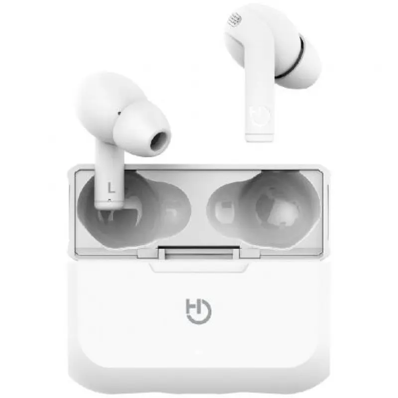 Auriculares Bluetooth Hiditec Fenix TWS con estuche de carga/ Autonomía 6h/ Blancos Auriculares Bluetooth Hiditec Fenix TWS con estuche de carga/ Autonomía 6h/ Blancos