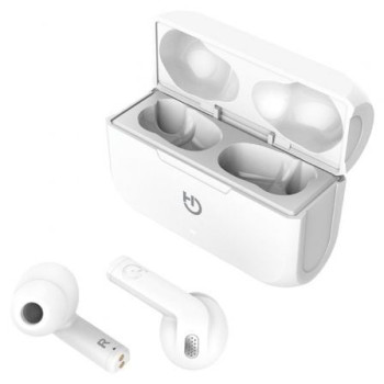 Auriculares Bluetooth Hiditec Fenix TWS con estuche de carga/ Autonomía 6h/ Blancos Auriculares Bluetooth Hiditec Fenix TWS con estuche de carga/ Autonomía 6h/ Blancos