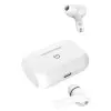 Auriculares Bluetooth Hiditec Fenix TWS con estuche de carga/ Autonomía 6h/ Blancos Auriculares Bluetooth Hiditec Fenix TWS con estuche de carga/ Autonomía 6h/ Blancos