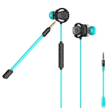 Auriculares Gaming con Micrófono Hiditec Taiko/ Jack 3.5/ Azules Auriculares Gaming con Micrófono Hiditec Taiko/ Jack 3.5/ Azules