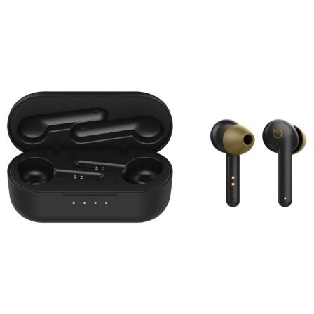 Auriculares Bluetooth Hiditec Vesta 90's Limited Edition con estuche de carga/ Autonomía 8h/ Negros Auriculares Bluetooth Hiditec Vesta 90's Limited Edition con estuche de carga/ Autonomía 8h/ Negros