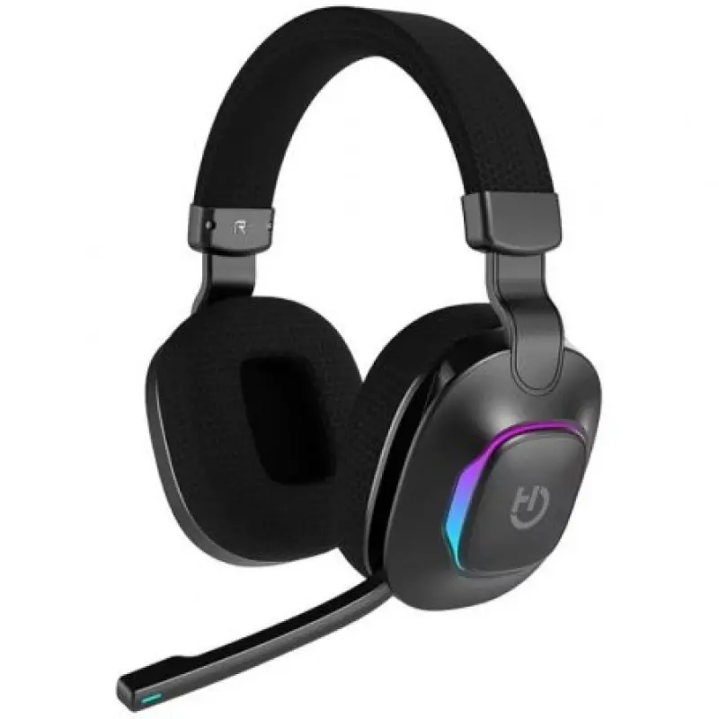 Auriculares Gaming con Micrófono Hiditec Vortex ARGB/ Jack 3.5/ Bluetooth/ Negros Auriculares Gaming con Micrófono Hiditec Vortex ARGB/ Jack 3.5/ Bluetooth/ Negros