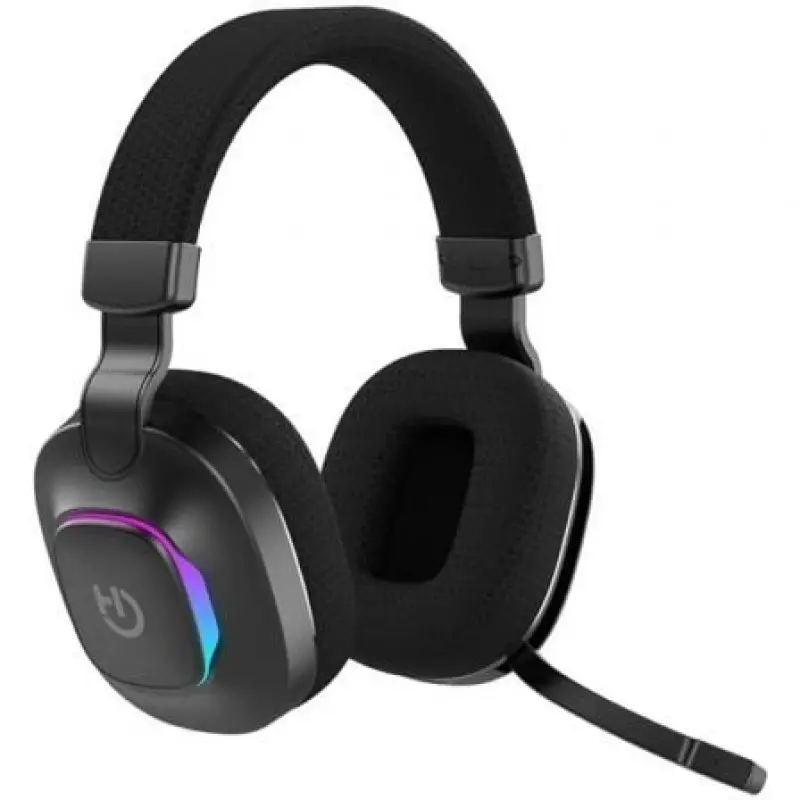 Auriculares Gaming con Micrófono Hiditec Vortex ARGB/ Jack 3.5/ Bluetooth/ Negros Auriculares Gaming con Micrófono Hiditec Vortex ARGB/ Jack 3.5/ Bluetooth/ Negros