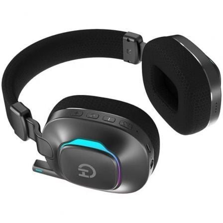 Auriculares Gaming con Micrófono Hiditec Vortex ARGB/ Jack 3.5/ Bluetooth/ Negros Auriculares Gaming con Micrófono Hiditec Vortex ARGB/ Jack 3.5/ Bluetooth/ Negros