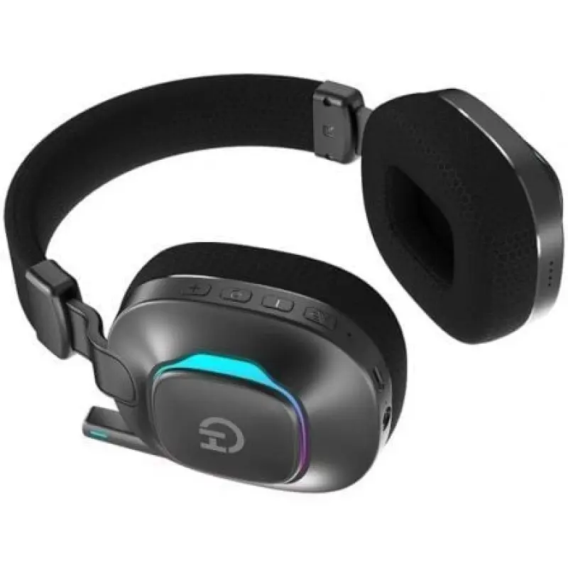 Auriculares Gaming con Micrófono Hiditec Vortex ARGB/ Jack 3.5/ Bluetooth/ Negros Auriculares Gaming con Micrófono Hiditec Vortex ARGB/ Jack 3.5/ Bluetooth/ Negros