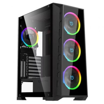 Caja Gaming Semitorre Hiditec MH12 GLASS Caja Gaming Semitorre Hiditec MH12 GLASS