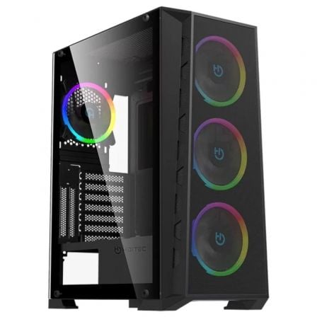 Caja Gaming Semitorre Hiditec MH12 METAL MESH Caja Gaming Semitorre Hiditec MH12 METAL MESH