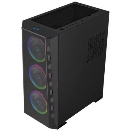 Caja Gaming Semitorre Hiditec MH12 METAL MESH Caja Gaming Semitorre Hiditec MH12 METAL MESH