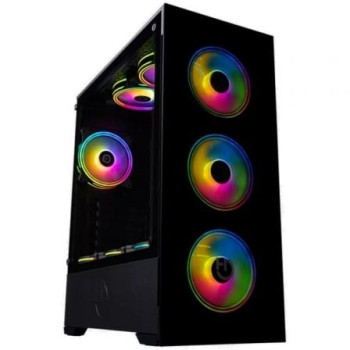 Caja Gaming Semitorre Hiditec Z20 Aura Caja Gaming Semitorre Hiditec Z20 Aura