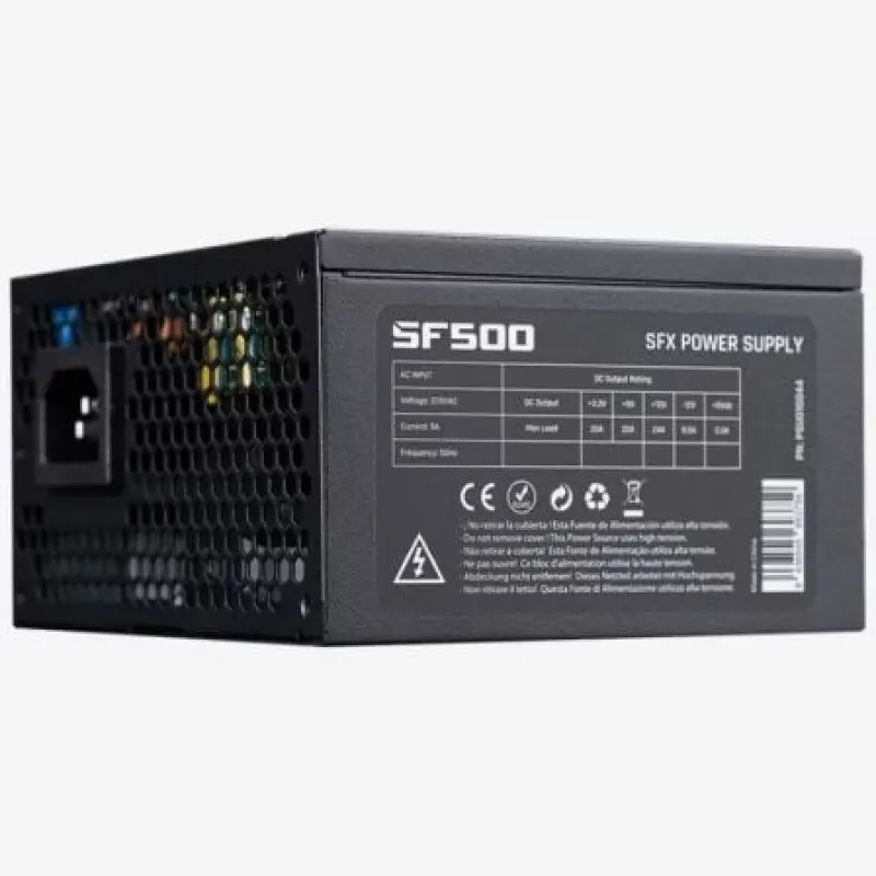 Fuente de Alimentación Hiditec SF500/ 500W/ Ventilador 12cm Fuente de Alimentación Hiditec SF500/ 500W/ Ventilador 12cm