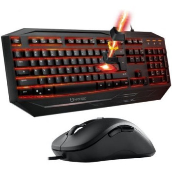Pack Gaming Hiditec PAC010036/ Teclado Gaming GK200 + Ratón Blitz Pack Gaming Hiditec PAC010036/ Teclado Gaming GK200 + Ratón Blitz