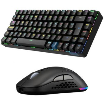 Pack Gaming Hiditec/ Teclado Mecánico Inalámbrico GM1K + Ratón Inalámbrico GX30 PRO Wireless Pack Gaming Hiditec/ Teclado Mecánico Inalámbrico GM1K + Ratón Inalámbrico GX30 PRO Wireless