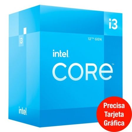 Procesador Intel Core i3-12100F 3.30GHz Socket 1700 Procesador Intel Core i3-12100F 3.30GHz Socket 1700