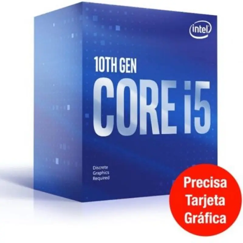 Procesador Intel Core i5-10400F 2.90GHz Socket 1200 Procesador Intel Core i5-10400F 2.90GHz Socket 1200