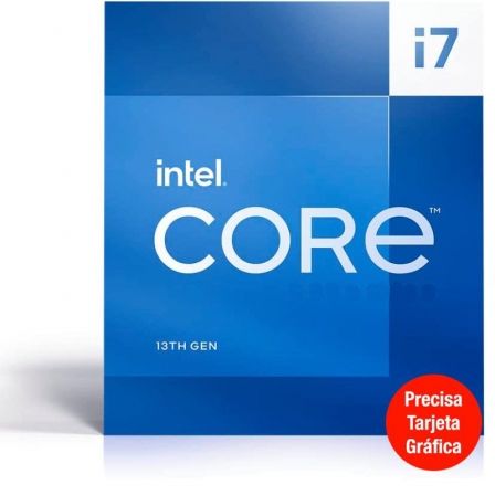 Procesador Intel Core i7-13700F 2.10GHz Socket 1700 Procesador Intel Core i7-13700F 2.10GHz Socket 1700