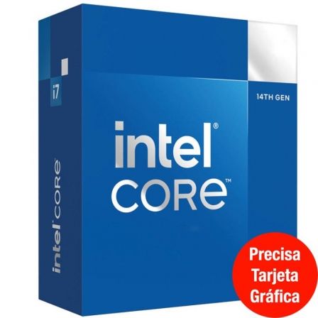 Procesador Intel Core i7-14700F 2.1GHz Socket 1700 Procesador Intel Core i7-14700F 2.1GHz Socket 1700