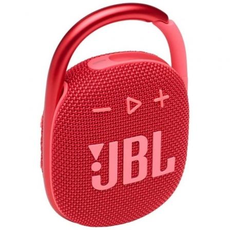 Altavoz con Bluetooth JBL Clip 4/ 5W/ 1.0/ Rojo Altavoz con Bluetooth JBL Clip 4/ 5W/ 1.0/ Rojo