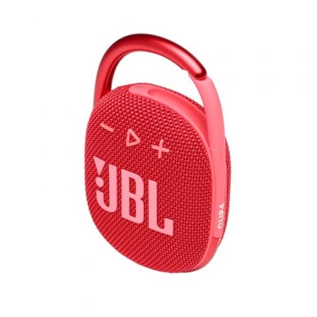 Altavoz con Bluetooth JBL Clip 4/ 5W/ 1.0/ Rojo Altavoz con Bluetooth JBL Clip 4/ 5W/ 1.0/ Rojo