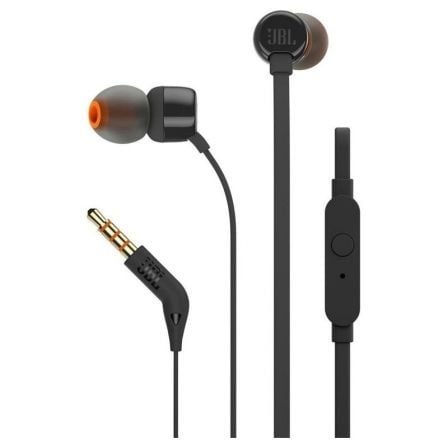 Auriculares Intrauditivos JBL Tune 110/ con Micrófono/ Jack 3.5/ Negros Auriculares Intrauditivos JBL Tune 110/ con Micrófono/ Jack 3.5/ Negros